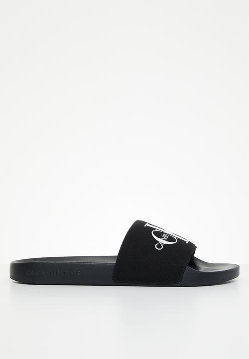 Calvin Klein - Slide monogram co - black
