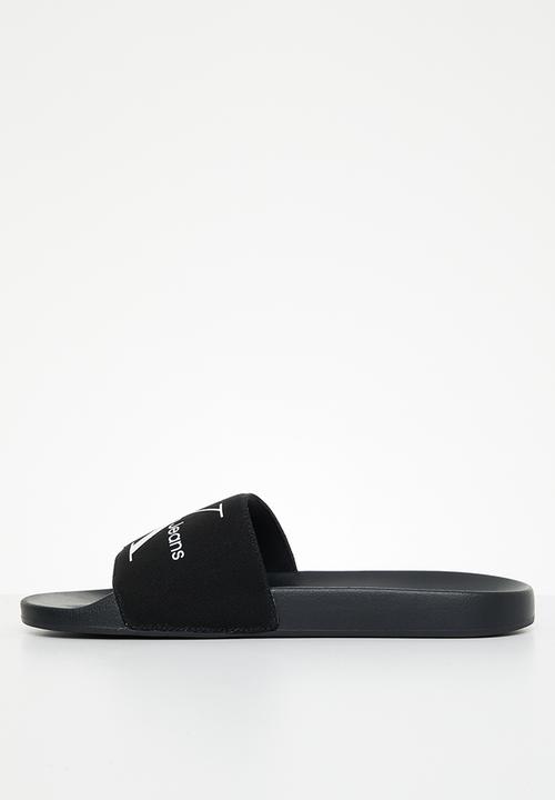 Calvin Klein - Slide monogram co - black