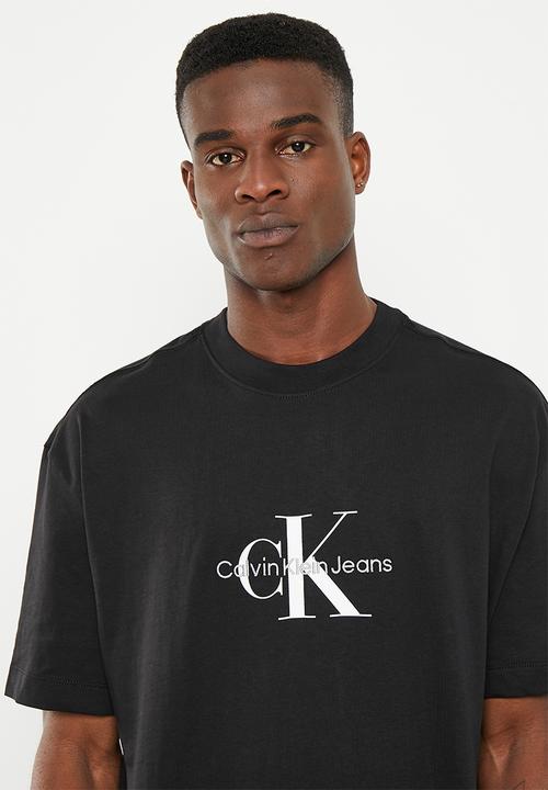 Calvin Klein - Monologo oversized tee - ck black