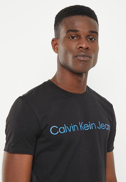 Calvin Klein - Institutional logo slim tee - ck black