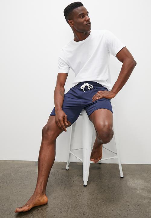 Superbalist - Knitted regular lounge short - navy