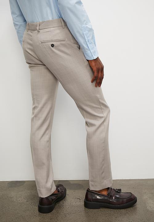Superbalist - Charlie slim fit trousers - stone