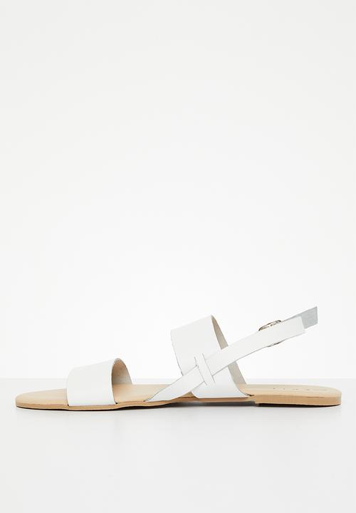 edit - Mia slingback sandal - white