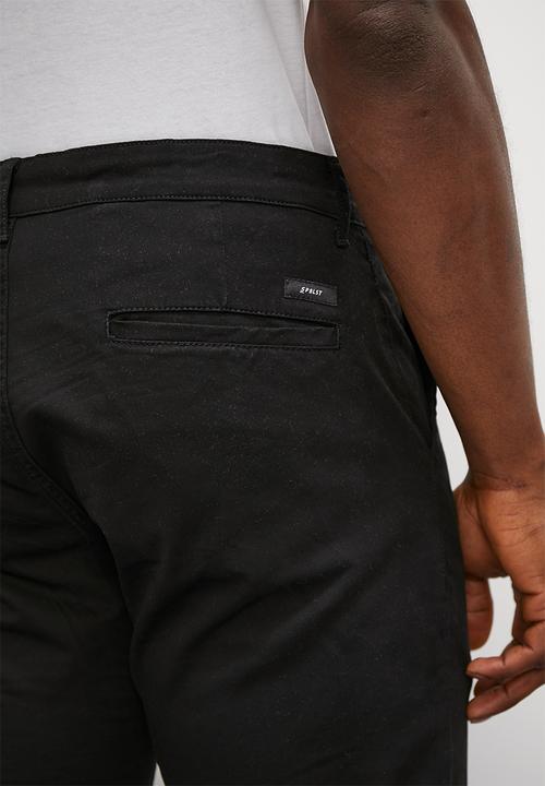 Superbalist - Caleb slim chino - black  