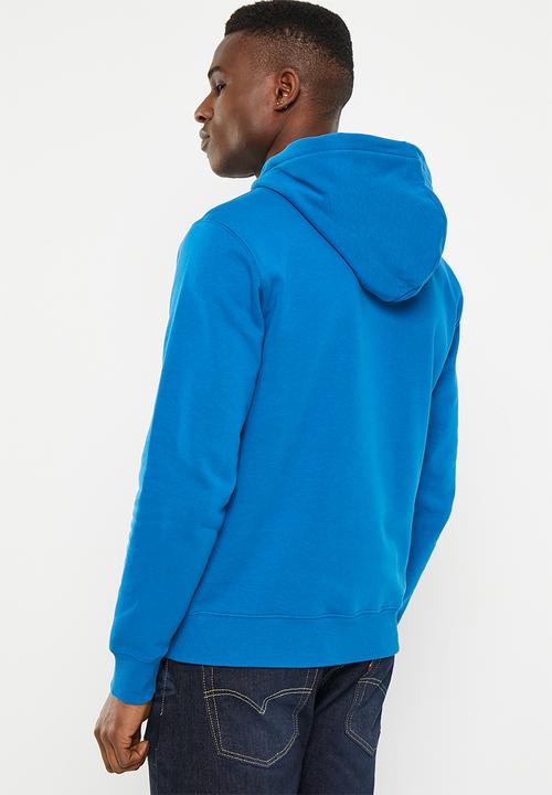 Calvin Klein - Seasonal monologo regular hoodie - tarps blue