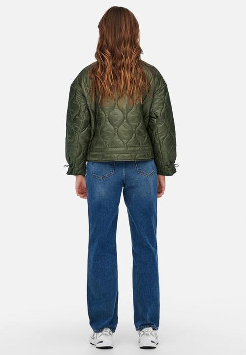 Jacqueline de Yong - Mambo onion short jacket - dark olive