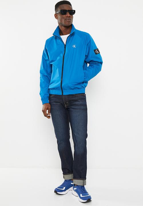 Calvin Klein - Unpadded harrington jacket - tarps blue