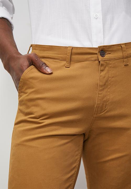 Superbalist - Caleb slim chino - taupe 