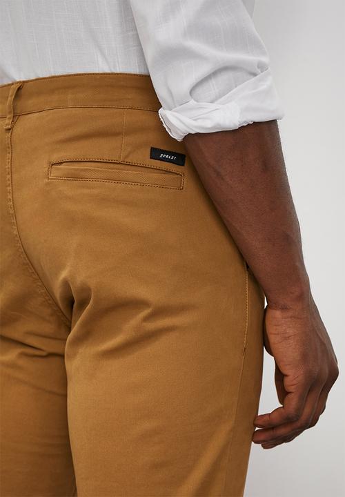 Superbalist - Caleb slim chino - taupe 