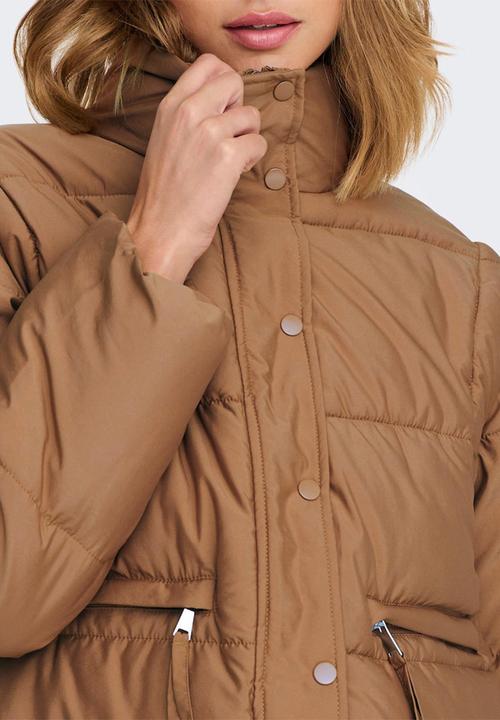 Jacqueline de Yong - Milo detachable sleeve puffa - argan oil