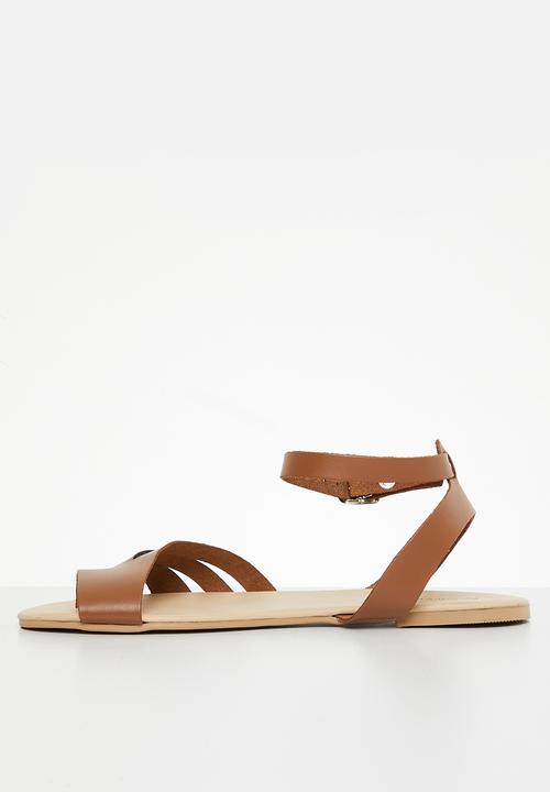 Superbalist - Noa ankle strap sandal - tan