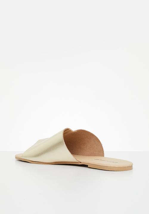 Superbalist - Vada slip on sandal - gold