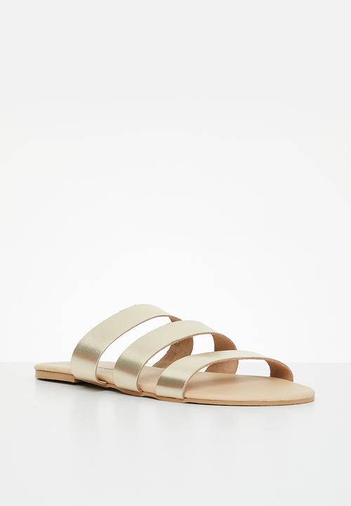 Superbalist - Zayla slide sandal - gold