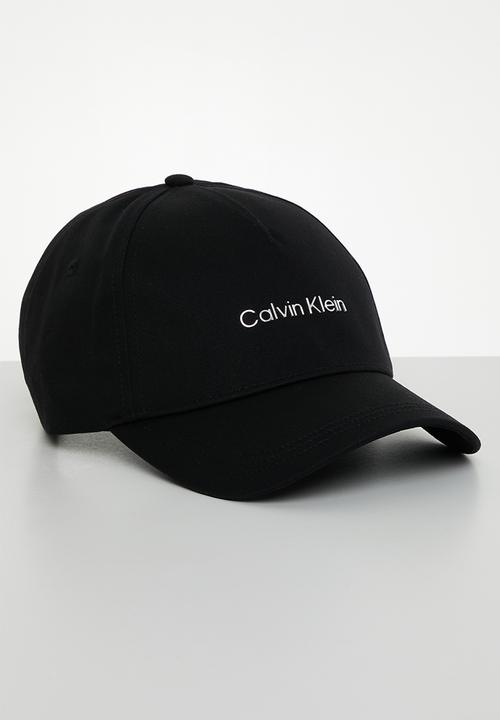 Calvin Klein - Ck must tpu logo cap- ck black