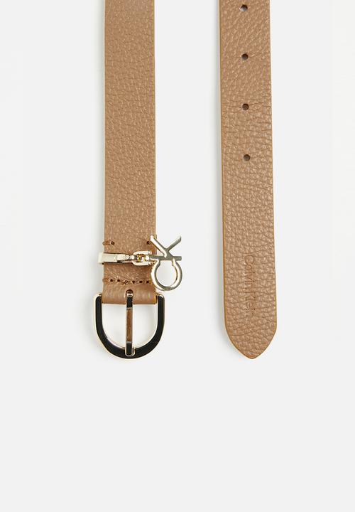 Calvin Klein - Re-lock charm buckle 25Mm bbl- safari canvas