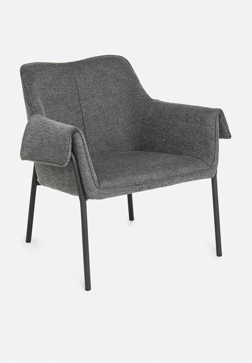 Sixth Floor - Bess lounge chair - grey