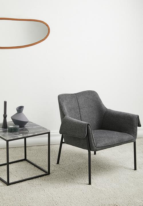 Sixth Floor - Bess lounge chair - grey