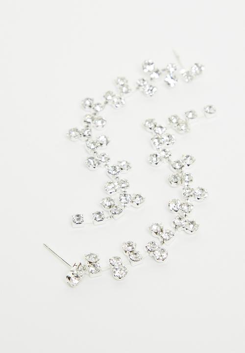Superbalist - Remi stud earrings - silver