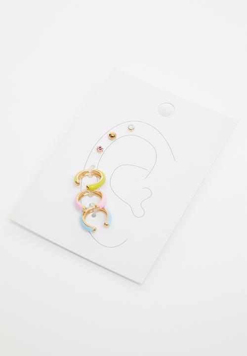 Superbalist - Daisy earring pack - multi