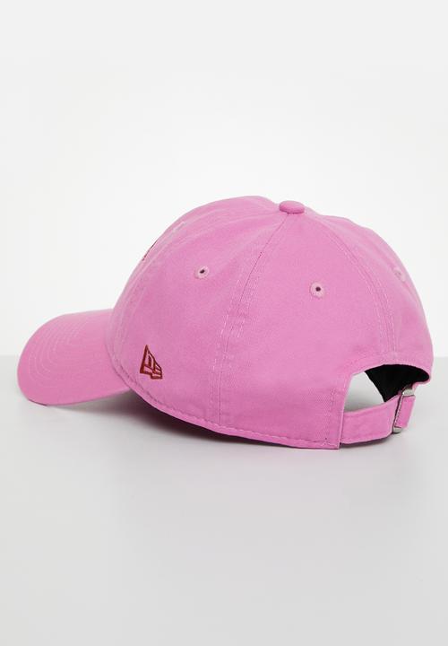 New Era - Female washed 9twenty®-new era - pink & red