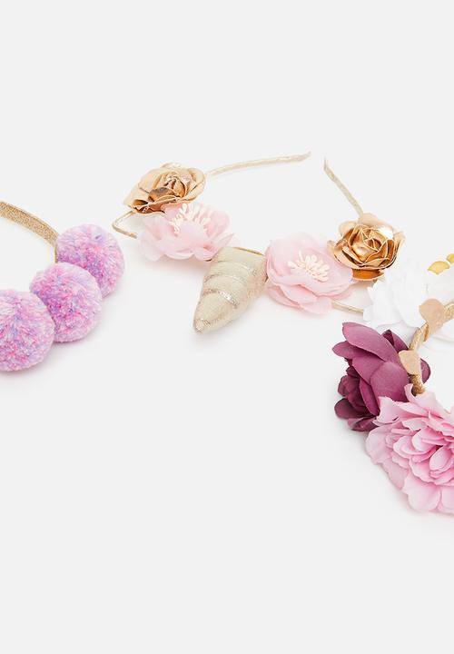 Cotton On - Kids novelty headband pack - multi 