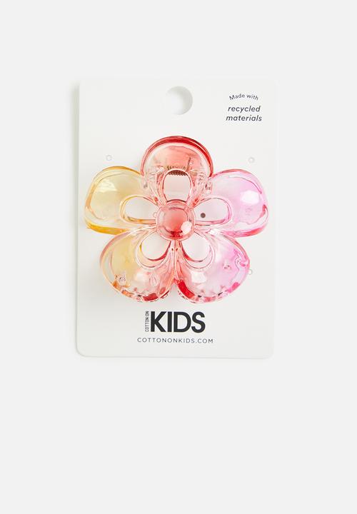 Cotton On - Large claw clip pack - multi 