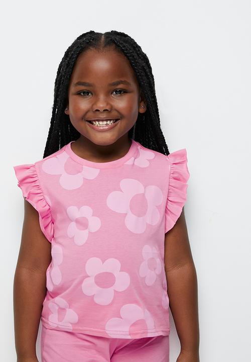 Pop Candy - Tee and pants pj set - pink