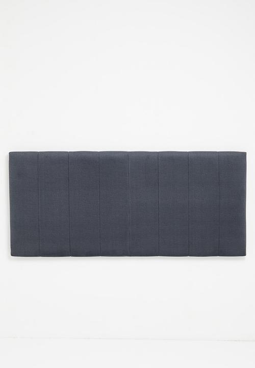 Sixth Floor - Panel headboard - charcoal