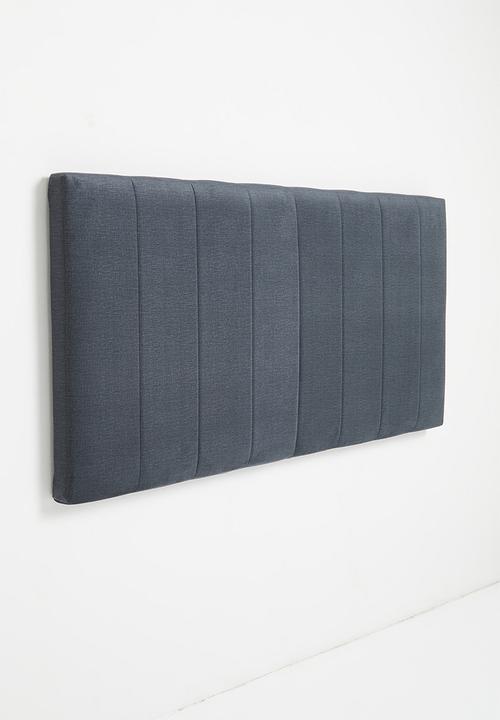 Sixth Floor - Panel headboard - charcoal