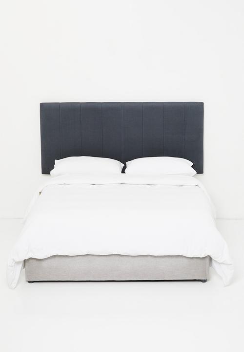 Sixth Floor - Panel headboard - charcoal