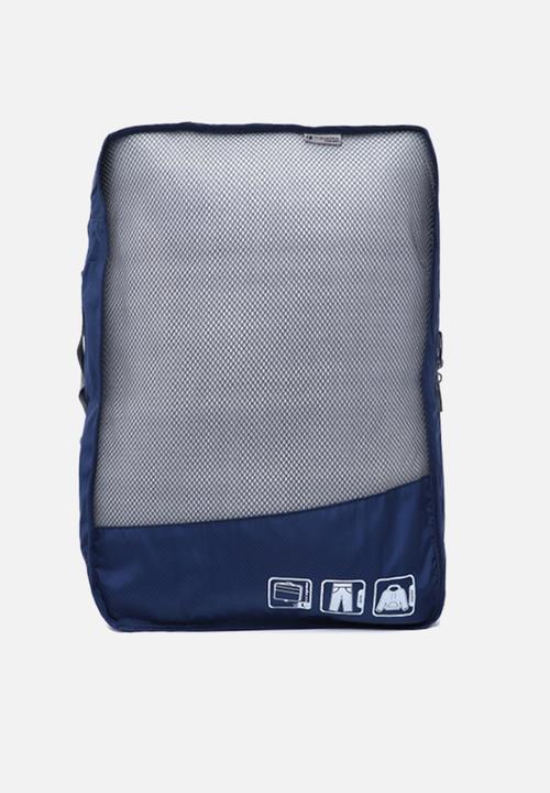 Travelite - 3 piece packing cubes - navy