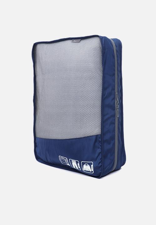 Travelite - 3 piece packing cubes - navy