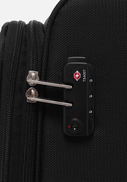Travelite - Flash luggage set of 3 - black