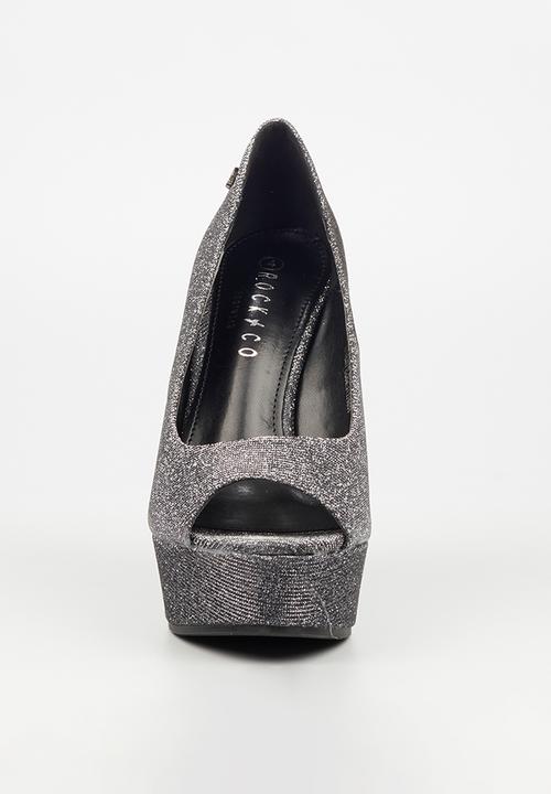 Rock & Co - Panama 2 wedge heel - pewter