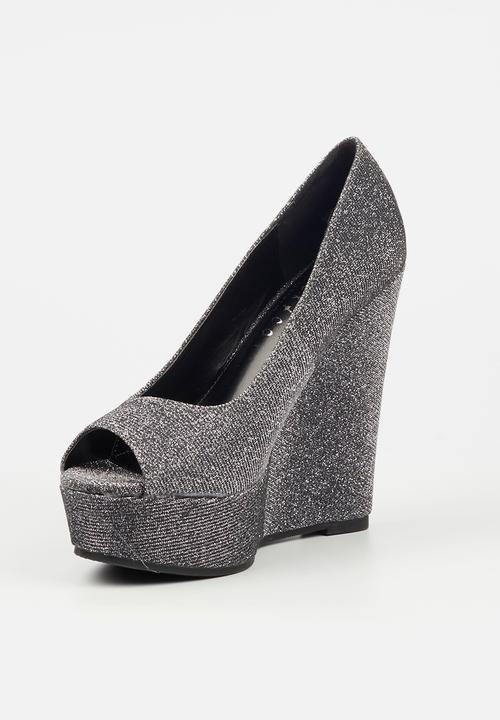 Rock & Co - Panama 2 wedge heel - pewter