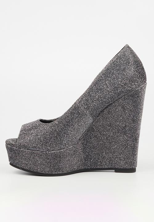 Rock & Co - Panama 2 wedge heel - pewter