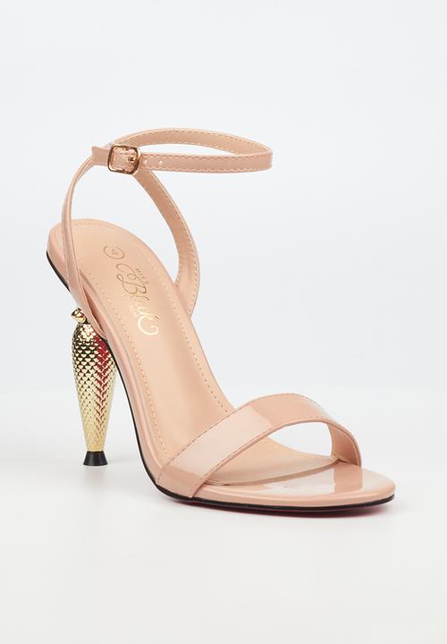 Miss Black - Poseidon 1 heel - beige