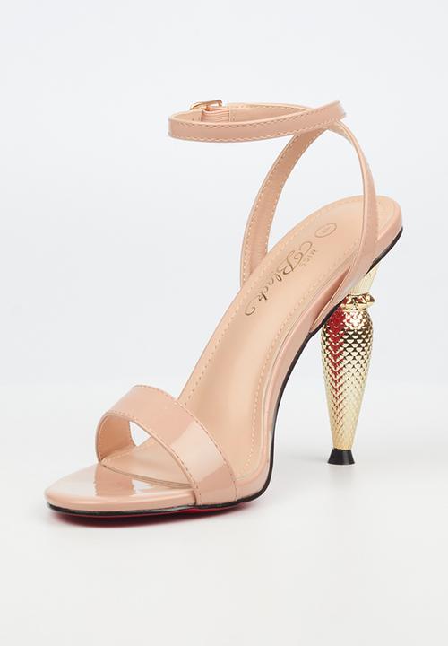 Miss Black - Poseidon 1 heel - beige