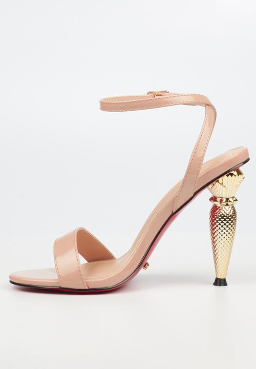 Miss Black - Poseidon 1 heel - beige
