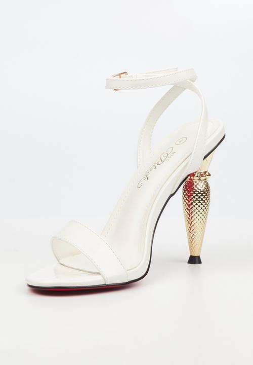 Miss Black - Poseidon 1 heel - white