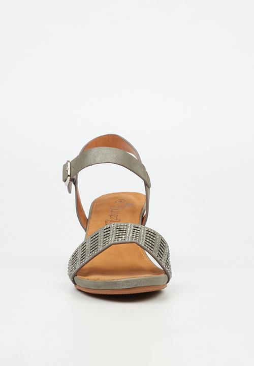 Butterfly Feet - Shani 1 wedge heel - grey