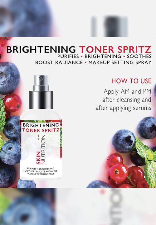 SKIN NUTRITION - Brightening Toner Spritz Mini - 30ml