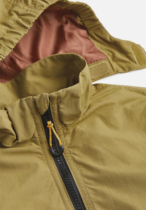 H&M - Hooded shell jacket - olive green 