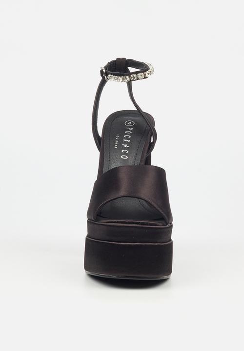 Rock & Co - Sachi 13 platform heel - black