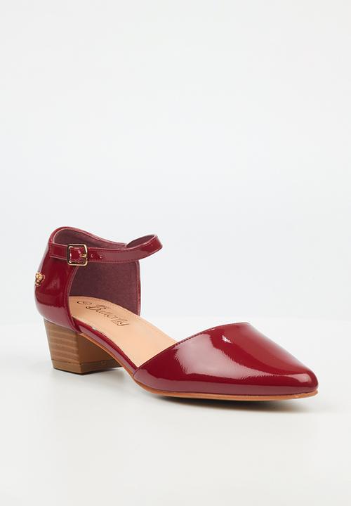 Butterfly Feet - Sling 4 heel - red