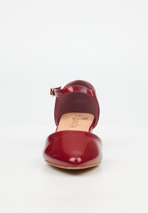 Butterfly Feet - Sling 4 heel - red