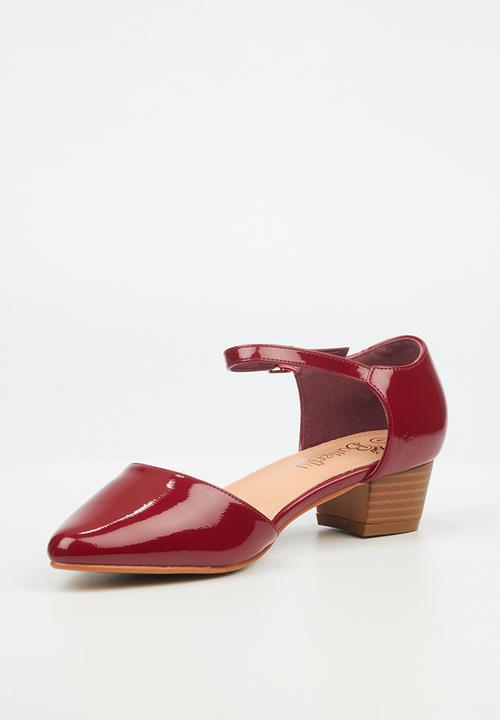 Butterfly Feet - Sling 4 heel - red