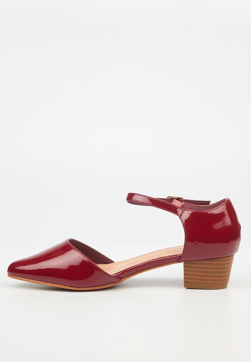 Butterfly Feet - Sling 4 heel - red