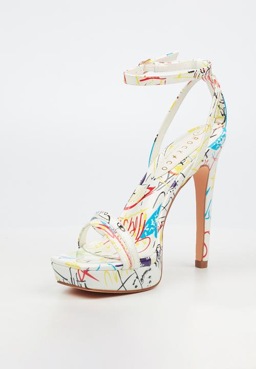 Rock & Co - Getto 1 stiletto heel - white