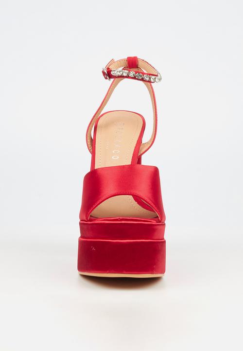 Rock & Co - Sachi 13 platform heel - fuchsia